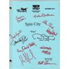 Image 1 : Spin City Cast Signed Shooting Script