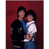 Image 1 : Scott Baio Erin Moran Signed 8x10 Photo