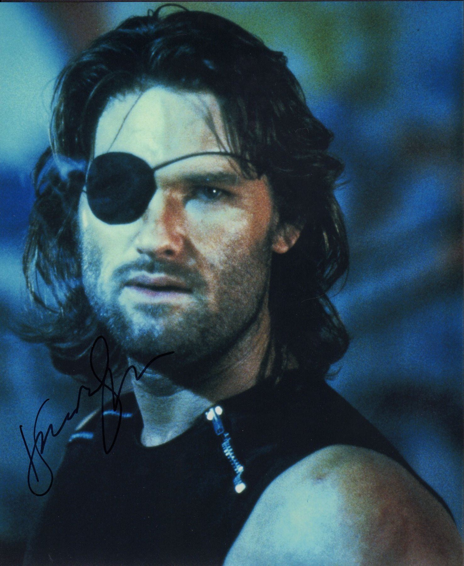 Kurt Russell Escape From L A Signed 11x14 Photo