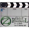 Image 1 : Oz The Great and Powerful Original Set Used Clapboard