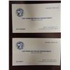 Image 1 : Prop Business Cards Screen Used Dragnet