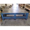 Image 2 : Large Heavy Duty Steel Work Table, 97" x 38" x 30"