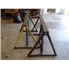 Image 2 : Steel Sawhorses, Overall: 48" x 36" x 36"