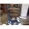 Image 1 : Rolling Storage Cart with Adjustable Shelves, 38" x 30" x 68"