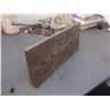 Image 1 : Tapered Steel Machining Plate? Overall: 15" x 1-5/8" x 6-7/8"