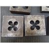 Image 2 : Lot of Misc Sized Square Dies, 8 Total