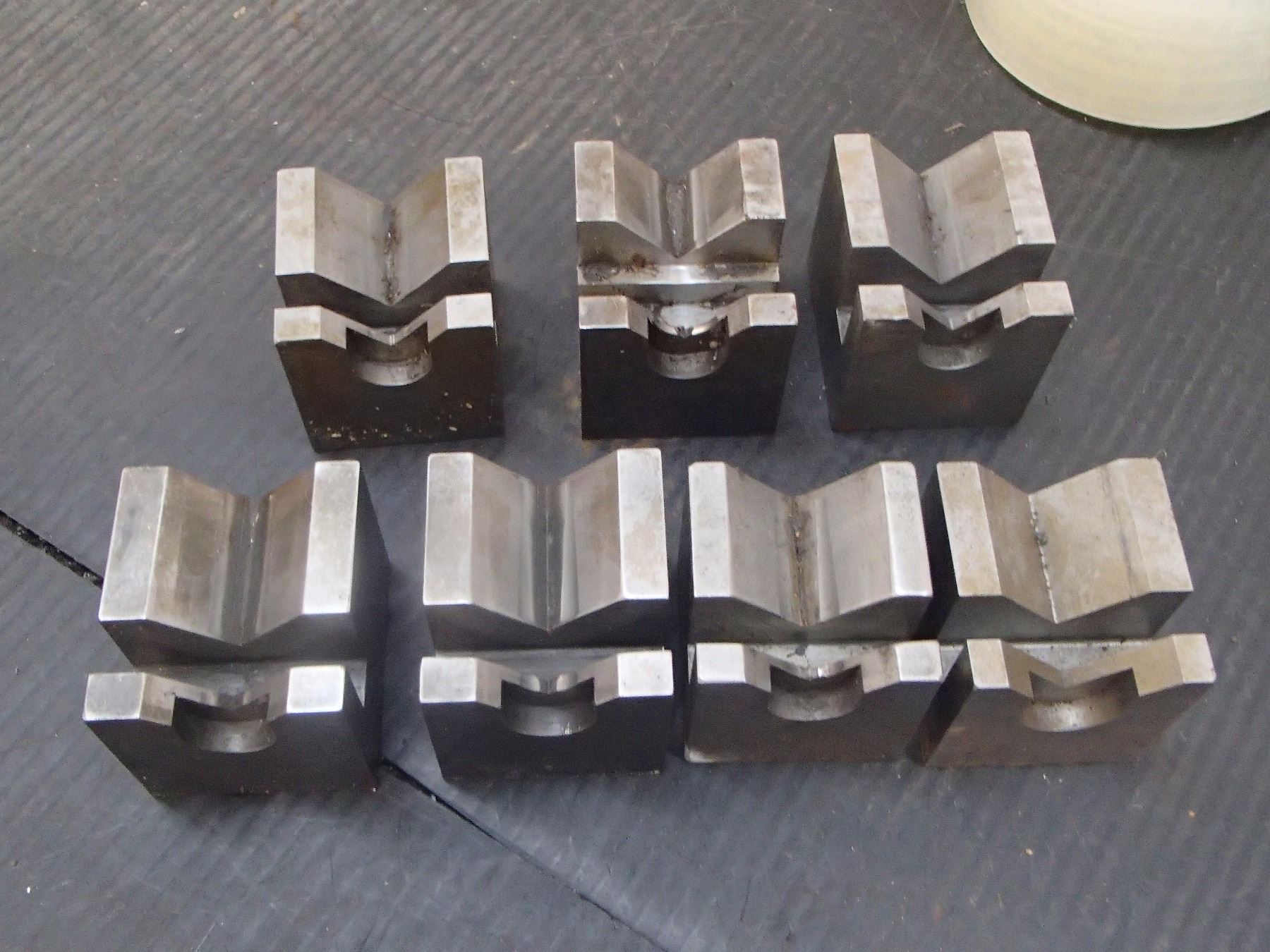 Steel V-Blocks for Grinding, Overall: 2