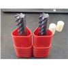 Image 2 : New Sandvik Solid Carbide 5/8" End Mills, P/N: R215.26-16050DAC32H