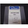 Image 3 : New Komet Carbide Inserts, P/N: W29 58010.0664 BK4