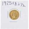 Image 1 : 1925 $2 1/2 Indian Head Quarter Eagle Gold Coin
