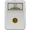 Image 1 : 1855 $1 Indian Princess Head Gold Coin NGC AU55