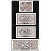 Image 2 : Lot of (4) Assorted Japanese Military Currency Notes Series 100