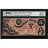 Image 1 : 1859 $5 Colonial Bank of Canada Note PMG About Uncirculated 55