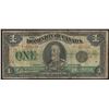 Image 1 : 1923 $1 Dominion of Canada Bank Note