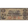 Image 1 : 1861 $1 The Bank of Commerce Georgia Obsolete Bank Note