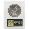 Image 2 : 1921 $1 Peace Silver Dollar Coin PCGS MS62