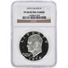 Image 1 : 1974-S $1 Eisenhower Proof Clad Dollar Coin NGC PF68 Ultra Cameo