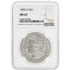 Image 1 : 1902-O $1 Morgan Silver Dollar Coin NGC MS63