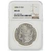 Image 1 : 1884-O $1 Morgan Silver Dollar Coin NGC MS65