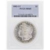 Image 1 : 1882-CC $1 Morgan Silver Dollar Coin PCGS MS65