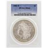 Image 1 : 1882-S $1 Morgan Silver Dollar Coin PCGS MS64