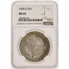 Image 1 : 1904-O $1 Morgan Silver Dollar Coin NGC MS63