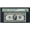 Image 1 : 1934 $10 Silver Certificate Note Fr. 1701 PMG Choice Uncirculated 64EPQ