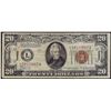 Image 1 : 1934A $20 Federal Reserve WWII Emergency Hawaii Note