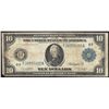 Image 1 : 1914 $10 Federal Reserve Note Blue Seal