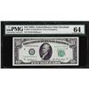 Image 1 : 1950A $10 Federal Reserve Note Cleveland Fr. 2011-D PMG Choice Uncirculated 64