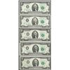 Image 1 : Lot of (5) 1976 $2 Federal Reserve Notes