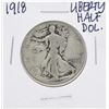 Image 1 : 1918 Walking Liberty Half Dollar Coin