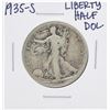 Image 1 : 1935-S Walking Liberty Half Dollar Coin