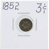 Image 1 : 1852 Three Cent Silver Piece Coin