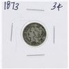 Image 1 : 1873 Nickel Three Cent Piece Coin