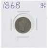 Image 1 : 1868 Nickel Three Cent Piece Coin