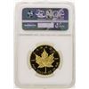 Image 2 : 1989 Canada $50 Maple Leaf Gold Coin NGC PF68 Ultra Cameo