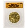 Image 1 : 2010 $50 American Gold Buffalo Coin ANACS MS70 First Day of Issue