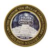 Image 1 : .999 Silver Golden Nugget Las Vegas $10 Casino Limited Edition Gaming Token