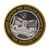 Image 1 : .999 Silver Mirage Las Vegas Nevada $10 Casino Limited Edition Gaming Token