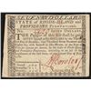 Image 1 : July 2, 1780 $7 Rhode Island Colonial Currency Note