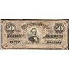 Image 1 : 1864 $50 Confederate States of America Note