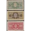 Image 2 : Lot of (3) Miscelaneous Finland Currency notes