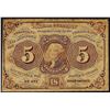 Image 1 : 1862 Five Cent First Issue Fractional Note