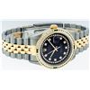 Image 7 : Rolex Mens Two Tone 14KT Yellow Gold Emerald and Diamond Datejust Wristwatch