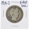 Image 1 : 1914-S Barber Half Dollar Coin