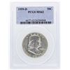 Image 1 : 1959-D Franklin Half Dollar Coin PCGS MS62