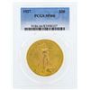 Image 1 : 1927 $20 St. Gaudens Double Eagle Gold Coin PCGS MS66