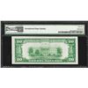 Image 2 : 1934 $20 Federal Reserve Note Kansas City Light Green Seal PMG Gem Uncirculated