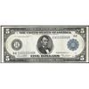 Image 1 : 1914 $5 Federal Reserve Note